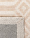 ADATEPE - Laagpolig vloerkleed - Beige - 140 x 200 cm - Viscose