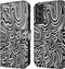 iMoshion Hoesje Geschikt voor Samsung Galaxy S21 FE Hoesje Met Pasjeshouder - iMoshion Design Bookcase smartphone - Meerkleurig / Black And White