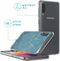 iMoshion Hoesje Geschikt voor Samsung Galaxy A30s / A50 Hoesje Siliconen - iMoshion Design hoesje - Blauw / Meerkleurig / Goud / Blue Graphic