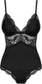 Obsessive Sexy Teddy met Kant - Erotische Body - Maat L/XL - Zwart