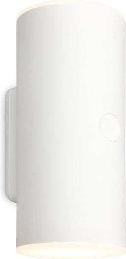 Briloner Lima - Lampe d'extérieur - Dimbaar in stappen - USB opladen - Spatwaterdicht - 15,5 x 7 x 8 cm - Wit