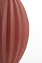 Light&living Vaas Ø27x59 cm PALLOCI glas mat steenrood