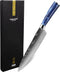 Shinrai Japan - Koksmes 20 cm - Damascus Print Epoxy Sapphire - Luxe Geschenkdoos