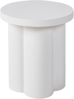 ADEL - Bijzettafel - Wit - MDF