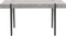 ADENA - Eettafel - Grijs - 90 x 150 cm - MDF