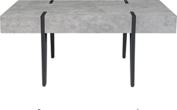 ADENA - Salontafel - Grijs - MDF