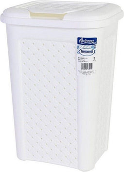 Afvalemmer Tontarelli Arianna 10 L Wit (24 x 20 x 35 cm)