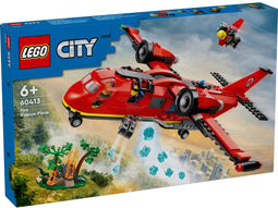 LEGO City - Brandweervliegtuig 60413 - 3 minifiguren - 478 onderdelen