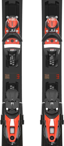 ROSSIGNOL Forza 60° V - Ski heren - Allround piste - Antraciet-Rood