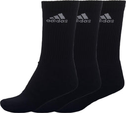 adidas 3 Stripes Performance Sokken (3-pair) - 35-38 - Zwart