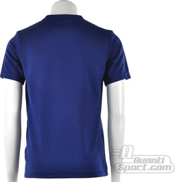 adidas Ajax Away Tee Youth Fonds - Voetbal - Kinderen - Maat 140 - Blauw;Fluor Geel