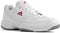 adidas Ambition Logo V Womens OC - Tennisschoenen - Dames - Maat 42 - White/Fuchsia/Grey