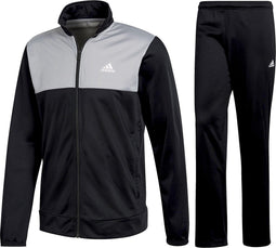 adidas Back 2 Basics Trainingspak - Maat S - Mannen - zwart/grijs