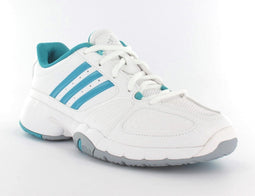 adidas - Barricade Team 2 Women's - Gravel Tennisschoenen - 42 - Wit/Turquoise