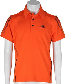 adidas - Boy's Response Traditional Polo - Jongens Tennispolo's - 140 - Oranje