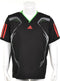 adidas Boys Barricade Tee - Sportshirt - Kinderen - Maat 164 - Zwart;Intens Groen;Rood