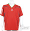 adidas Boys Barricade Tee - Sportshirt - Kinderen - Maat 176 - Rood;Intens Groen;Wit