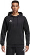 adidas Core 18 Hooded Sporttrui casual - Maat 152 - Unisex - zwart