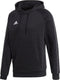 adidas Core 18 Hooded Sporttrui casual - Maat 152 - Unisex - zwart