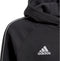 adidas Core 18 Hooded Sporttrui casual - Maat 152 - Unisex - zwart