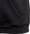 adidas Core 18 Hooded Sporttrui casual - Maat 152 - Unisex - zwart