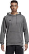 adidas Core 18 Hooded Sporttrui casual - Maat S - Mannen - grijs