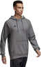 adidas Core 18 Hooded Sporttrui casual - Maat S - Mannen - grijs