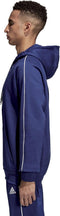 adidas Core 18 Hooded Trui - Mannen - blauw