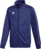 adidas Core 18 Trainingsjas - Maat 140 - Unisex - blauw