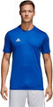 adidas Core18 Jersey Junior Sportshirt - Maat 128 - Unisex - blauw