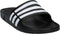 adidas Duramo Slippers Volwassenen - Core Black / White / Core Black - Maat 48.5