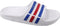 adidas Duramo Slippers Volwassenen - White/True Blue/Red - Maat 42