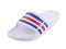 adidas Duramo Slippers Volwassenen - White/True Blue/Red - Maat 42