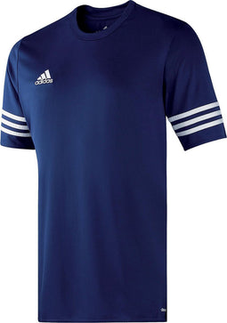 adidas Entrada 14 Jersey Sportshirt - Maat 140 - Unisex - blauw/wit