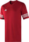 adidas Entrada 14 Jersey Sportshirt - Maat 140 - Unisex - rood/wit
