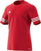 adidas Entrada 14 Jersey Sportshirt - Maat 140 - Unisex - rood/wit