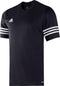 adidas Entrada 14 Jersey Sportshirt - Maat 140 - Unisex - zwart/wit