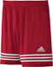 adidas Entrada 14 Sportbroek - Maat L - Mannen - rood/wit