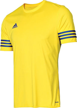 adidas Entrada 14 Sportshirt - Maat M - Mannen - geel/blauw