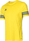 adidas Entrada 14 Sportshirt - Maat M - Mannen - geel/blauw