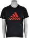 adidas Ess Logo Tee - Sportshirt - Kinderen - Maat 128 - Zwart;Oranje