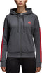 adidas - Essential 3S Full Zipp Hoodie - Dames - maat L
