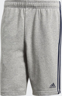 adidas Essentials 3-Stripes Jogging Short Heren Sportbroek - Maat L - Mannen - grijs/blauw