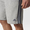 adidas Essentials 3-Stripes Jogging Short Heren Sportbroek - Maat L - Mannen - grijs/blauw