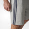 adidas Essentials 3-Stripes Jogging Short Heren Sportbroek - Maat L - Mannen - grijs/blauw