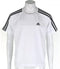 adidas Essentials 3Stripes Crew Tee - Sportshirt - Kinderen - Maat 128 - Wit;Zwart