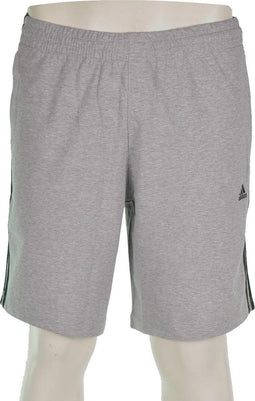 adidas Essentials 3Stripes HSJ Short - Sportbroek - Heren - Maat XXL - Melange Grijs;Zwart