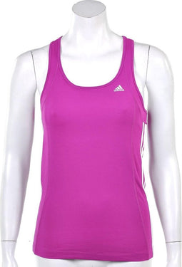 adidas Essentials MF 3Stripes Tank - Sporttop - Dames - Maat 42 - Vivid Roze
