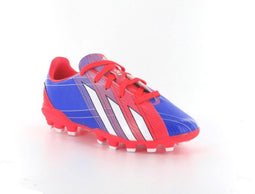 adidas - F10 TRX AG Junior - Kinder Voetbalschoenen - 38 2/3 - Roze/Paars/Blauw