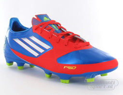 adidas F30 TRX FG SYN - Voetbalschoenen - Heren - Maat 42 - Blauw;Rood;Wit